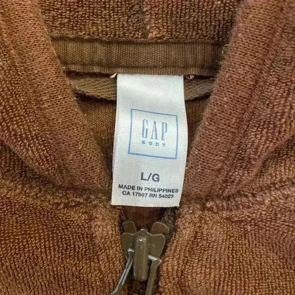 GAP brown vintage hoodie & matching pants- NWOT - Picture 2 of 6